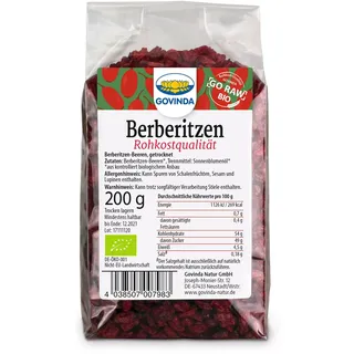 Govinda Berberitzenbeeren bio 200g