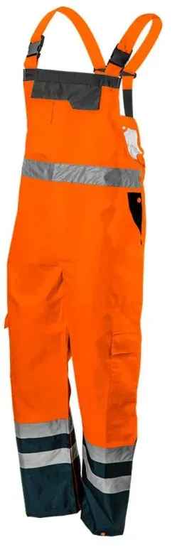 Neo Arbeitslatzhose m. Reflektoren wasserabweisend