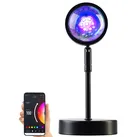 Smart RGB-Sonnenuntergangs-LED-Projektionslicht, 15 W, 180°, WLAN, App