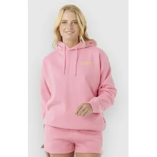 Rip Curl Surf Puff Heritage Kapuzenpullover - Pink / Orange - XS