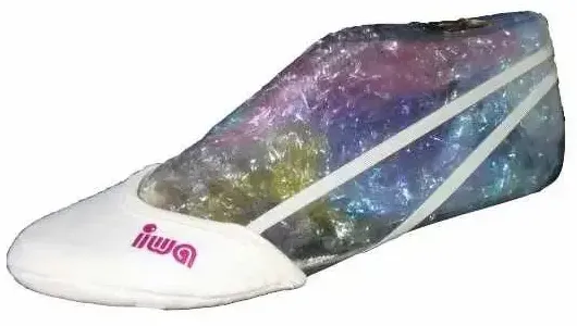 IWA Rhythmische Sportgymnastikschuhe - RSG 52 - Microfaser - M / Schwarz