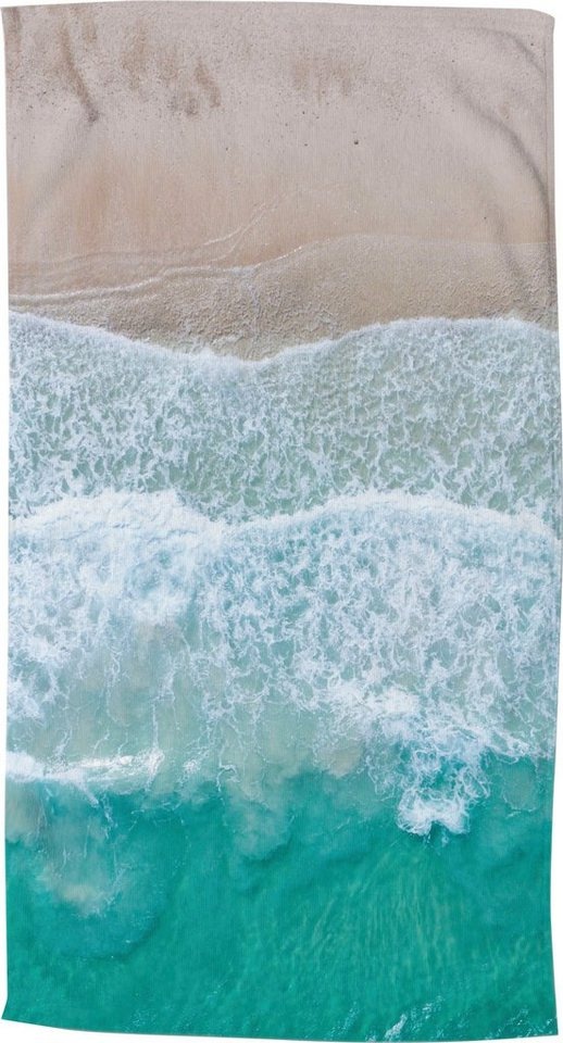 Bild Holiday Strandtuch 100 x 180 cm multi türkis sand