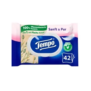 Tempo Feuchtes Toilettenpapier Sanft & Pur 42 St.
