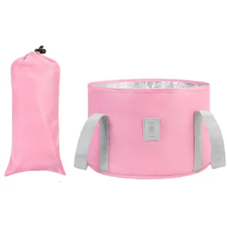 C-ollapsible Fußbadewanne, 18 l, faltbarer Eimer zum Einweichen der Füße, Fußbadbeutel, tragbarer Fußwaschbeutel, Fußbad, Massage, Fass Fußspa, Zuhause, Pediküre, Becken für Outdoor, Camping, Waschen,