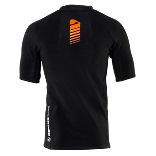 Apeks Thermiq Carbon Core Kurzarm-t-shirt - Black / Orange - S