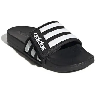 adidas Adilette Comfort Adjustable Flipflop CBLACK/FTWWHT/CBLACK 28 - 28