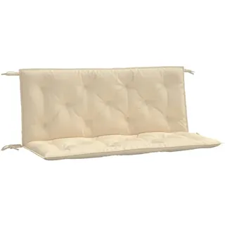 vidaXL Bankauflage 120 x 50 x 7 cm beige 2 St.