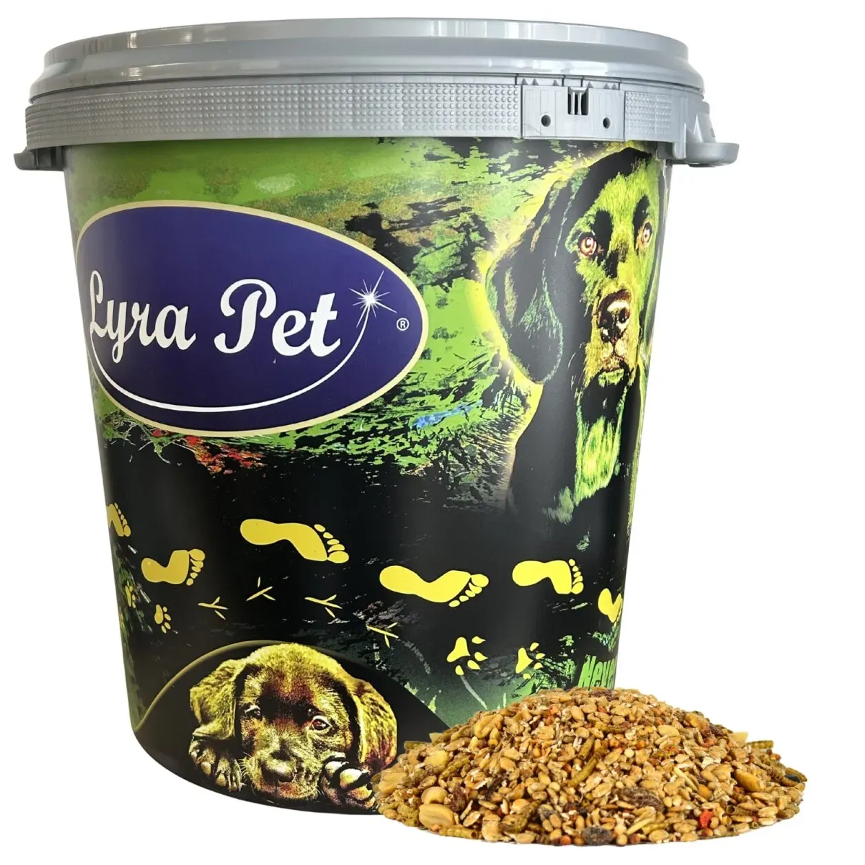 10 kg Lyra Pet® Weichfutter Premium in 30 L Tonne