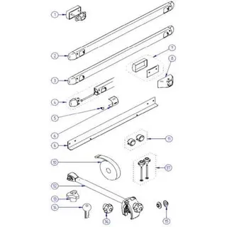 Thule Bottom Mounting Rail 306946