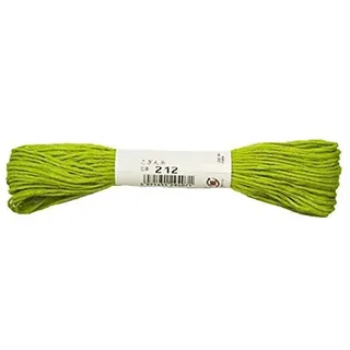 Olympus Kogin Sashiko Garn – Limettengrün # 212 – Japanische Stickerei & Quilten