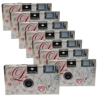 TopShot Einwegkamera Love 8er Pack Einwegkamera