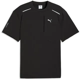 PUMA T-Shirt PUMATECH Relaxed Pocket T-Shirt Herren schwarz XL (56/58)