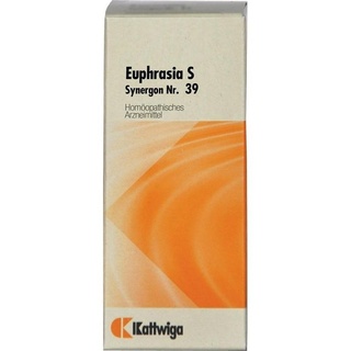 Kattwiga Arzneimittel GmbH Synergon 39 Euphrasia S Tropfen