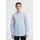 Jack Jones Junior Langarmhemd elastisch und einfach kombinierbar unifarben modisch regular fit Web Hemdkragen blau 128