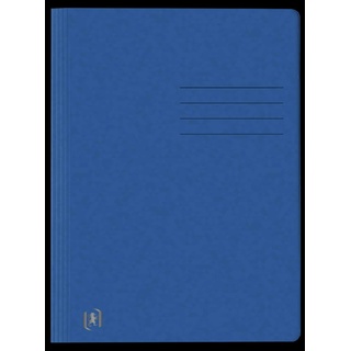 Oxford Schnellhefter TOP FILE+ Karton blau
