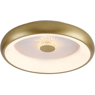 just light. LED-Deckenleuchte Vertigo Messing