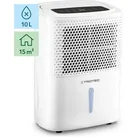 TROTEC Raumentfeuchter elektrisch TTK 26 E – Leistung 10 L/Tag – Fläche 15 m2 / 37 m3 – Entfeuchtungsgerät mit Autoabschaltung