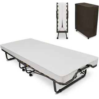 Beautissu Gästebett Klappbett Venetia inkl. Matratze und Schutzhülle