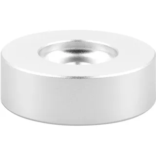 kwmobile 45 RPM Adapter für Schallplattenspieler - aus Aluminium - 3,8cm Durchmesser - Plattenspieler Adapter für 7" Platten mit großem Mittelloch