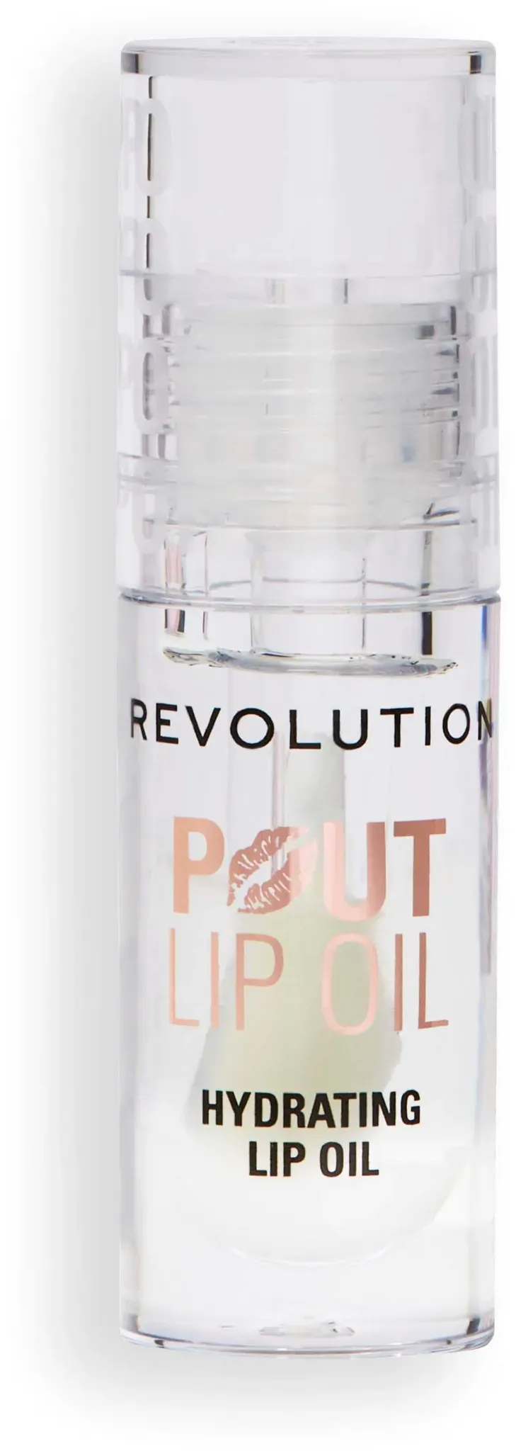 Revolution Beauty London Pout Lip Oil Lychee Clear