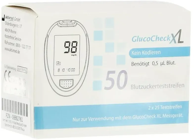 Gluco Check Xl Bzm S.mg/dl