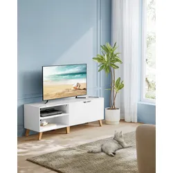 VASAGLE Lowboard TV-Schrank, Lange 140cm, für Fernseher bis zu 65 Zoll