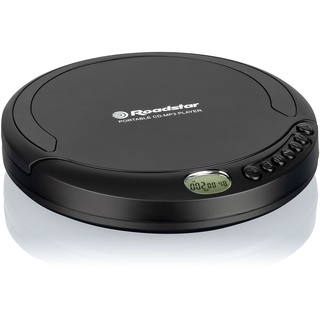 Discman CD-MP3 Player, Tragbar mit Kopfhörern, Anti Shock Funktion, USB Kabel  R