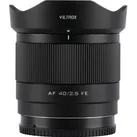 Rollei AF 40 mm F/2.5 FE Sony E-Mount (Sony E, Vollformat), Objektiv, Schwarz