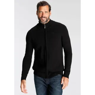 MAN'S WORLD Strickjacke in schwarz | Gr.: XL