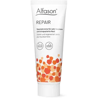 Alfason Repair REPAIR - Die Spezialcreme für sehr trockene und strapazierte Haut, Wirkt dreifach zum Schutz und Wiederaufbau einer gestörten Hautbarriere, 30 g