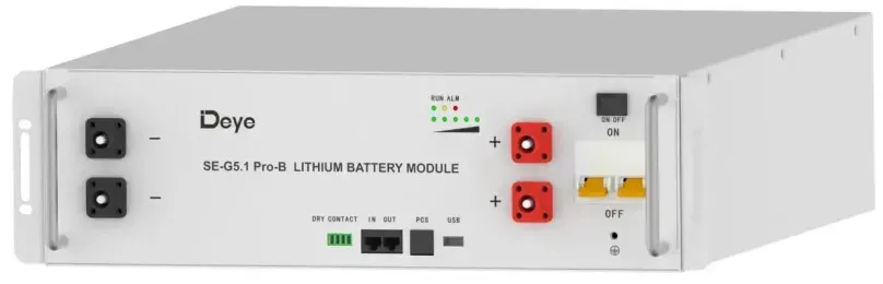 Deye SE-G5.1 Pro-B Batteriespeicher 5 kWh LiFePO4 Akku