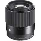 SIGMA Contemporary 30 mm - f./1.4 (Objektiv für Canon M-Mount, Schwarz)