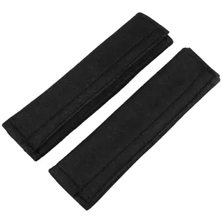 2Pcs Universal Auto Sicherheitsgurt Schutzauflagen Bügel Abdeckungen Kissen weicher Komfort Hilft, Ihren Ansatz und Schulter zu schützen(Schwarz)