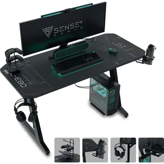 SENSE7 Nomad Cybernetic schwarz 120x60 cm