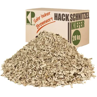 Hackschnitzel für Ofen Rindenmulch für Garten Hochbeet Holz Pflanzen Einstreu Holzhackschnitzel Grob Holzschnitzel Streu Beet Abdeckung Deko Abdeckung 20-500 kg Kingpower