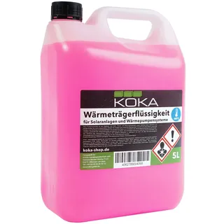 Solarflüssigkeit Konzentrat auf Ethylenglykol Basis -80°C 5 Liter