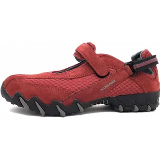 Allrounder by Mephisto Niro C. Suede Damenschuhe Halbschuhe Slipper Rot, Schuhgröße:EUR 38 | UK 5 - Rot - 38