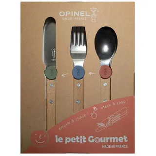 Opinel LE PETIT GOURMET Kinderbesteck Set - Bunt