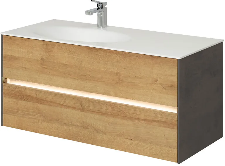 Pelipal Serie 6010 Waschtisch mit Unterschrank 113 cm