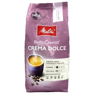 3 x 1000g Melitta Kaffeebohnen Bella Crema Crema Dolce