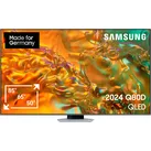 SAMSUNG QLED-Fernseher, G (A-G), silber, 85, Fernseher, Neural Quantum 4K AI Gen2 Prozessor, bis zu 120Hz