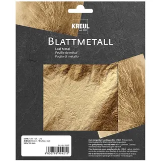 Kreul Blattmetall Gold 140 x 140 mm 6 Blatt
