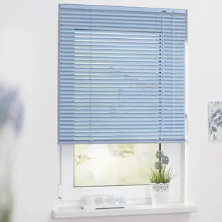 ORIGINAL »Jalousie Aluminium, mit Bohren, freihängend abdunkelnd blau
