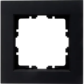 Heinrich Kopp Kopp 402150002 HK07 - Abdeckrahmen 1-fach, schwarz
