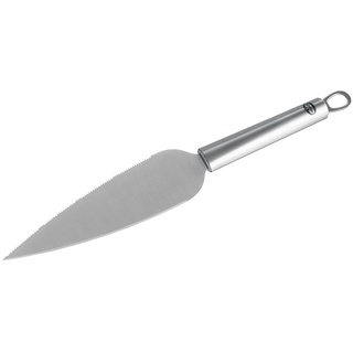 Dr. Oetker Profi-Tortenmesser 2 in 1: Tortenmesser und Tortenheber, Küchenmesser, für die Hochzeitsfeier, 31 cm, verschiedene Kanten und rostfreier Edelstahl, Menge: 1 Stück