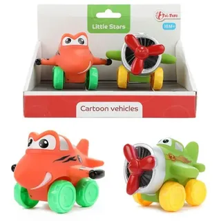 Toi-Toys LITTLE STARS 2 weiche PVC Flugzeuge Cartoon vehicles