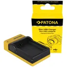 PATONA Slim Micro-USB Ladegerät für Nikon EN-EL14