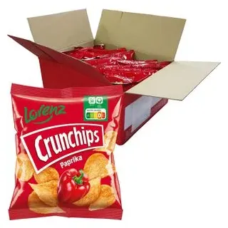 Crunchips Paprika Chips 20x 25,0 g