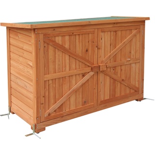 MCombo M Mcombo Gartenschrank Gerätescharank Gerätehaus Geräteschuppen Gartenhaus Holz 1280