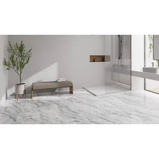 Check 2,5mm Click-Vinyl Check One >>2160 Glehner Marmor<<, Fliese XL, ; Trittschall 2,341 m2